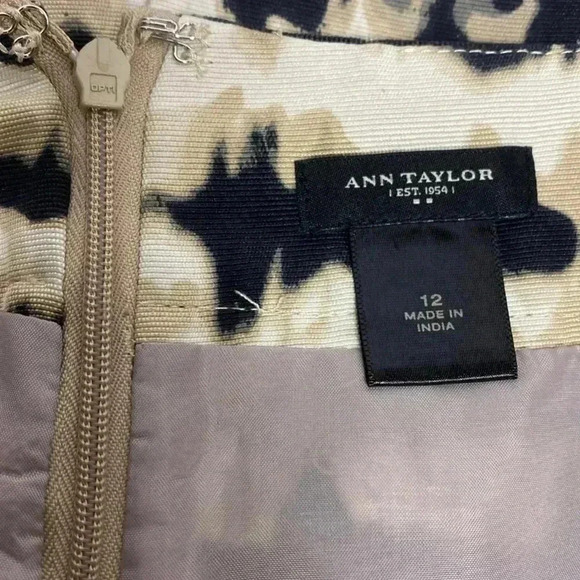 Ann Taylor multicolored skirt women’s size 12 - Picture 9 of 10